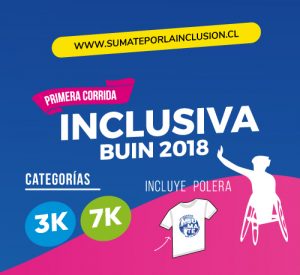 1era Corrida Inclusiva Buin 2018